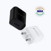 ZEBRONICS - 5V |2.1A ADAPTOR WITH MICRO USB CABLE White | Black