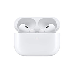 The Airpod 2 comes with a wireless charging case, an iOS and Android compatible charging cable, and active noise cancellation.