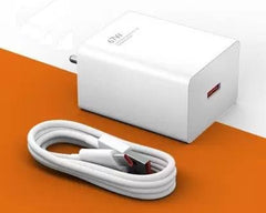 67W Sonic Charge Combo | Laptops, Tablets, & Mobile Charger|(Adapter + USB to Type C Cable)| Mi/Xiaomi/Redmi Charger|Superfast 6A Type C Included