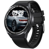 Round GT8 Smart Watch for Men Completely Touchscreen Answering Phone, Sports Tracking, Fitness, and Heart Rate Monitoring for Android and iOS Wearables Fresh