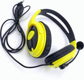 Yellow X34 Gaming Headset (3.5mm) gaming headphones