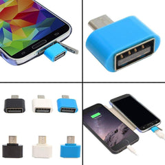 Supported Micro USB OTG to USB 2.0 for Android ( Multicolor)