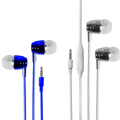 Multicolor Wired Headset, Earphone for Mobiles,Tablet