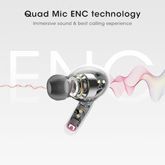 USA Quality AirBuds Pro Wireless Charging Case, Ear Tips, Charging (White)