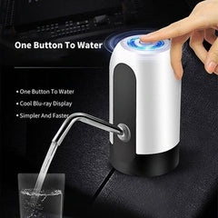 Hotmelt High-quality Automatic Wireless Water Can Dispenser Pump with USB Charging for Up to 25 Liter Universal Bottle Can