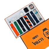 Change straps daily with the 7-in-1 Strap Series 8 Ultra 49 mm Smartwatch, which features 7 premium straps.