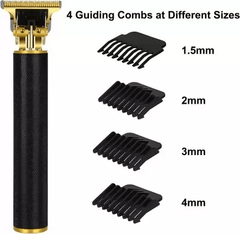 Tech nova- EVETIS Hair: A 90-minute runtime beard trimmer for men that also styles hair in the Buddha style. Trimmer 4 Length Settings, 120-Minute Runtime (Black)