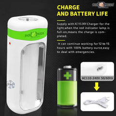 Purchase this 7-cm green, rechargeable LED floor lantern lamp light torch for your home emergency.