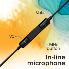 Rovski Buds TPY09 Type-C Earphones with Call Function, 1.2-meter cable,
HIFI , volume control, and in-line MIC (Black)