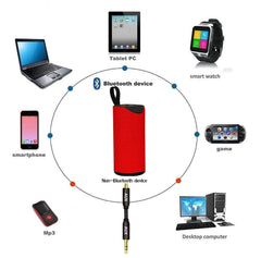 MZ909 ROAR SOUND 10 W Stereo Bluetooth Speaker (Red)