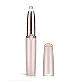 Tech nova-Painless Eyebrow Hair Remover,upper lip hair remover for women hair removal trimmer for women with LED Light for Women - Rose Gold