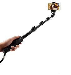 Tech Novo - 1288 Selfie Stick for Huawei Honor 4X with Bluetooth Remote Shutter and Portable Handheld Telescopic Tripod