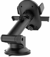 360-degree rotating long neck car cradle with one touch car mount for dashboard and windshield