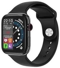 Wise wear-TECHMAZE T500 Smart Watch with Full Touch Display and Bluetooth for Calling T206 Smartwatch with a Black Strap and Free Size