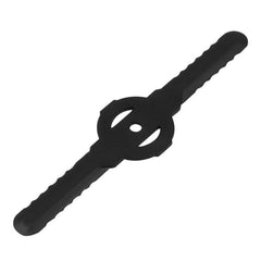 5 Pieces Blades Set Trimmer Blades Head for Cordless Grass Trimmer Strimmer Black