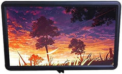 Mobila-Phone case bag: 12 inch, Universal 3D Glass magnifying mobile phone screen; portable video magnifying telescopic phone holder; back cover case (black).