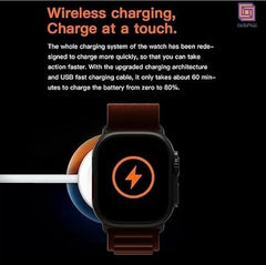 Wise wear - Black Dial, Grey Strap, Bluetooth Fitness & Outdoor Smartwatch,