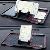 Moblia-HOJI Adhesive Mat Anti-Slip Device for Cell Phone GPS Mounting on Dashboard of Vehicle