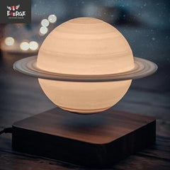 Tuna Light Luna White Lamp, Floating Magnetic Rotating Luna Light