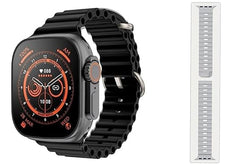 Wise wear - Black Dial, Grey Strap, Bluetooth Fitness & Outdoor Smartwatch,