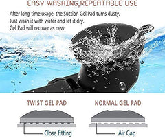 360-degree rotating long neck car cradle with one touch car mount for dashboard and windshield