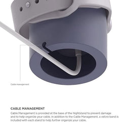 Wisewear - Silicone Charging Base Bracket Watch For Women