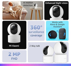 Xiaomi Mi Wireless Home Security Camera 2i | Full HD Picture | 360 View