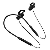 Trouble Audio - Wireless in-ear headphones with Bluetooth 5.0, a 12-hour battery-life, a -microphone-and a bass-heavy-sound quality (Black)