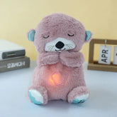 P SQUARE Breathing Sensory Sleep Glowing Music Lights Rhythmic Soft Teddy Toy