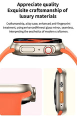 Men’s Seris 8 Smart Watch NFC Door Unlock, Bluetooth Smartwatch with Call and Wireless Charging, Fitness Bracelet with Alpine Loop