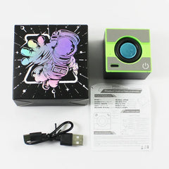 Mini Portable Square TidePlay Wireless Bluetooth Speaker Alloy Material HD Sound 5 W Bluetooth Speaker