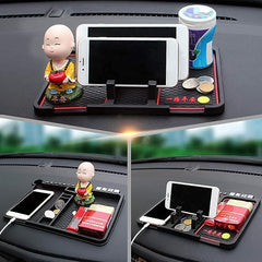 Moblia-HOJI Adhesive Mat Anti-Slip Device for Cell Phone GPS Mounting on Dashboard of Vehicle