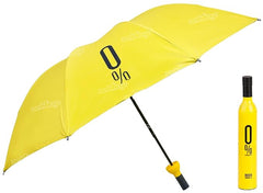 Travel Umbrella with Compact Folding Design for Rain and UV Protection with Bottle Case