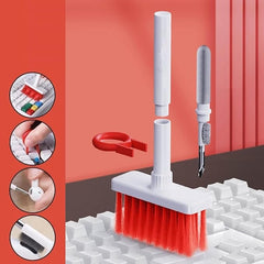 Tech nova-Key-cap puller for Bluetooth headphones, corner gap duster, 5-in-1 multi-function computer cleaning tools kit, and HONOLY cleaning soft brush keyboard cleaner AirPods Pro Camera Lens for Laptops