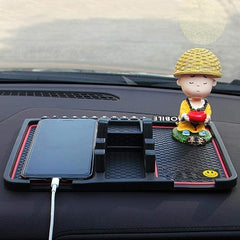 Moblia-HOJI Adhesive Mat Anti-Slip Device for Cell Phone GPS Mounting on Dashboard of Vehicle