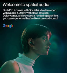 OnePlus Buds Pro 2 - in-ear Bluetooth earbuds with dynamic head tracking and spatial audio that was co-created with Dynaudio.