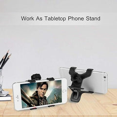 Mobliq - Flexible Car/Mobile Holder Stand for all Android Smartphones (Black)