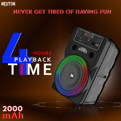 BOOM - Speaker: Bluetooth speaker with microphone, 40W power and up to 5 hours of playback on a 2000mAh battery