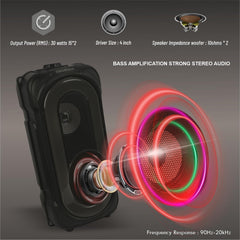 20W WIRELESS SPEAKER WITH DETATCHABLE BATTERY