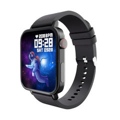 ZEBRONICS - ICONIC AMOLED SMART CALLING WATCH BLACK FOR MEN AND WOMEN