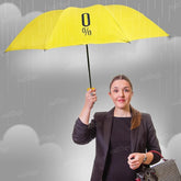 Travel Umbrella with Compact Folding Design for Rain and UV Protection with Bottle Case