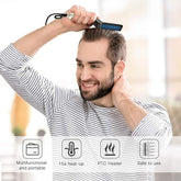 Tech novo - Fast Hair Styler Hair comb and electric beard straightener that massages The Multifunctional Beard Curling Hair Straightening Curler is a multicolored beard straightener for men.