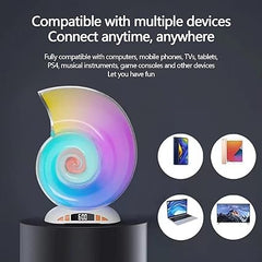 Color sync- Bluetooth Speaker Small Computer Desktop Speaker And Night Light