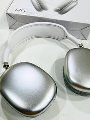 Max Bluetooth Headset with On-Ear Headphones Compatible with P9 Plus (White)