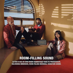 Marshall Acton III - Stereo home speakers with wired connectivity,