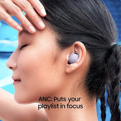 Samsung Galaxy Buds2 Pro are a pair of truly wireless in-ear earbuds with noise cancellation and innovative AI functions.