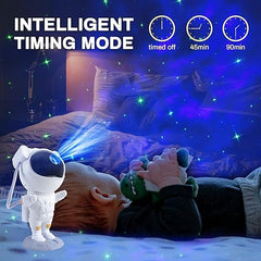 Astro-Astronaut Star Projector Night Light,with Timer,Remote Control and 360°Adjustable Design,Nebula Starry