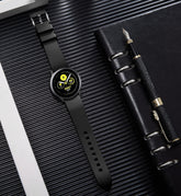 Wise wear - Quick Release Convenient Wear Fluororubber Straps for Watches Rubber Smartwatch Replacement Band Sport Watchbands for Men and Women, 19 mm x 20 mm x 21 mm x 22 mm Dark, Brown, Blue, Red, Green, and Orange