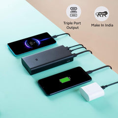 MI Power Bank 3i Fast Power Delivery Lithium Polymer 20000mAh 18W Charging