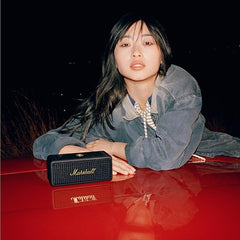 Marshall Emberton II Compact Portable Bluetooth Speaker: Dust- and water-resistant (IP67), 360° sound, 30+ hours of playback